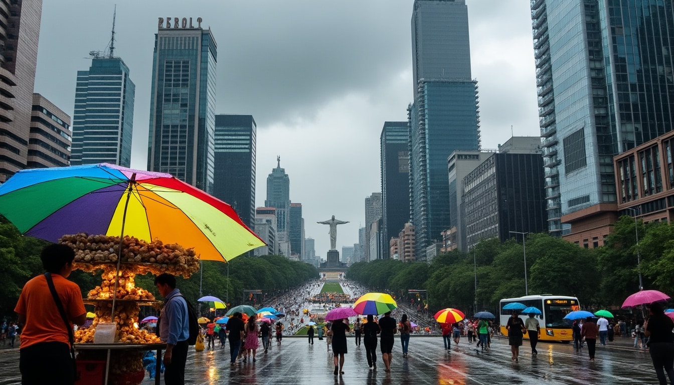 discover the patterns of rain and precipitation in sao paulo, exploring their impact on the city's climate, agriculture, and daily life. stay informed about seasonal changes and weather forecasts to plan your activities in this vibrant metropolis.