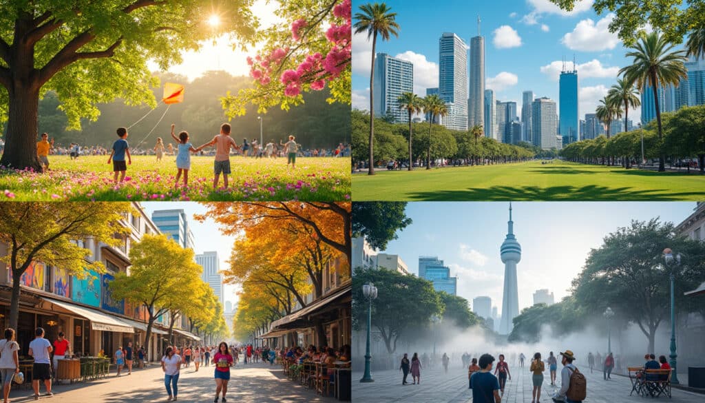 explore the diverse seasons in sao paulo, from vibrant springs to warm summers and mild winters, each offering unique experiences in this bustling brazilian city.