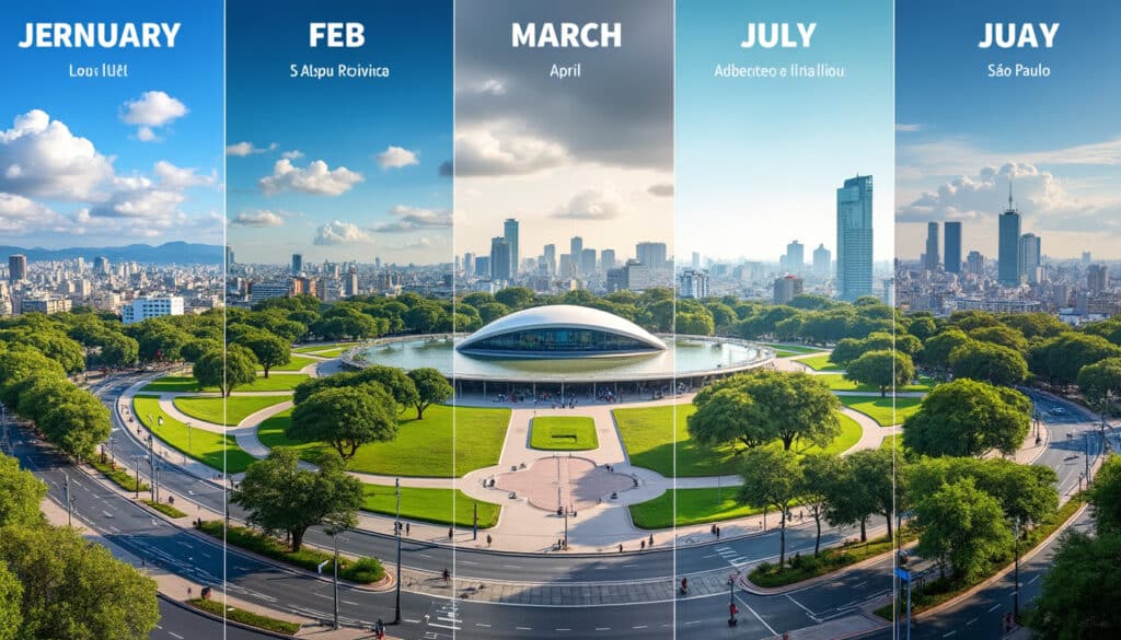 explore the monthly weather patterns in sao paulo, from temperature variations to rainfall trends, helping you plan your visit perfectly throughout the year.